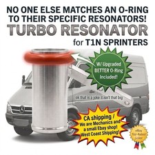 Best Fit Turbo Resonator Eliminator For 02-06 Sprinter 2.7 W/UPGRADED O-RING picture