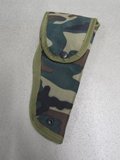 Woodland Camo M81 Nylon Pistol Holster w Alice Clips 1911 45 Vintage Korea NOS picture
