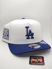 New Era LA Dodgers Back 2 Back 9x Champions 2-Tone 9fifty A-Frame Snapback Hat  picture