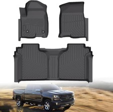 Floor Mats Fit for 2019-2024 2025 Chevy Silverado/Gmc Sierra Denali 1500 & 2020- picture