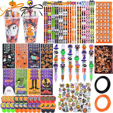 Liyiq 24 Set 247 Pcs Halloween Party Favors Return Gifts for Party, Student Stat picture