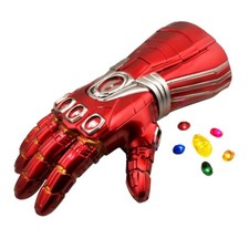 Iron Man Avengers Infinity War Costume Gauntlet Glove w/Removable LED Stone picture