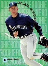 1995 SkyBox E-Motion #10 Alex Rodriguez Rookies picture