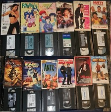 VHS (21ct) Mixed Lot Pokémon/DBZ/Bob Marley/Anime/Universal/Dreamworks/Columbia picture