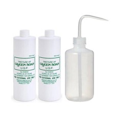 2x 16oz Cosco Green Soap Tattoo Stencil Wash and 1x 16oz Diffuser Squeeze Bottle picture