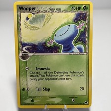 Wooper (Delta Species) 71/101 Pokemon ex Dragon Frontiers Common Regular picture