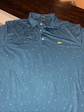 Peter Millar Masters Concession Beer Cups Performance Tech Golf Polo Men’s Large picture