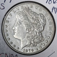 1879-S 78 REV Morgan Silver Dollar CHOICE AU E351 KCNM picture