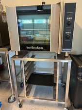 1/2 Sheet 4 Tray Electric Convection Oven Stand On Wheels Moffat TurboFan E31D4 picture
