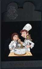Disney Shopping Linguini Colette Remy Emilie Cooking Ratatouille LE 500 Pin picture