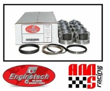 Flat Top Pistons Set w/ Moly Rings for 2010-2014 Chevrolet GMC Gen IV 5.3L picture