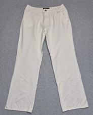 Oakley Pants Mens 32x30 Gray Nylon Chino Regular Fit Stretch Golf Outdoor Casual picture