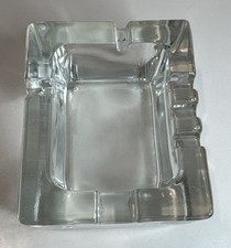 Vintage Kaj Franck Ashtray / Cigaro / Clear Glass / 1960s / 4”x3.5” / Tabletop picture