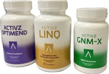 ACTIVZ TRIFECTA 3 bottle set 1 LINQ + 1 GNMX + 1 OPTIMEND picture