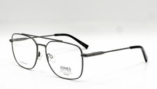 NEW JONES NEW YORK VJOMK16 GUNMETAL AUTHENTIC EYEGLASSES 56-16 picture