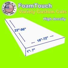 Variety of FoamTouch High Density Custom Cut Upholstery Foam Cushion Replacement picture