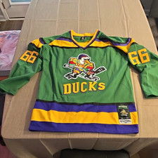 The Mighty Ducks Gordon Bombay #66 Authentic Movie Jersey (1992) picture