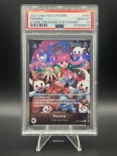 • Perona • OP06-093 Store Treasure Cup CHAMP Prize 2024 ENG PSA 10 Gem Mint picture