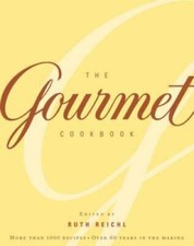 The Gourmet Cookbook: More than 1000 recipes - Hardcover By Ruth Reichl - GOOD picture