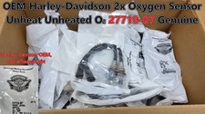OEM Harley-Davidson 2x Oxygen Sensor Unheat Unheated O2 27719-07 Genuine picture