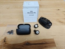 Jabra Elite Active 75t True Wireless Earbuds Titanium Black Bluetooth  picture