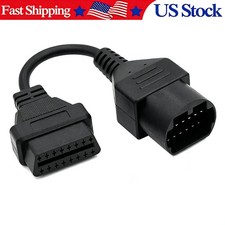 OBD1 to OBD2 Adapter Cable for Mazda Vehicles OBD2 16Pin to OBD1 17Pin OBDII picture