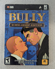Bully Scholarship Edition (PC, 2008) Slipcover, Map, Insert Included picture