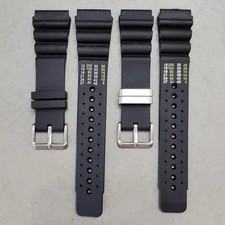 ND Limits Diver Black Silicone 20mm 22mm 24mm For Seiko SKX Strap Citizen Casio picture
