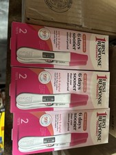First Response Test & Confirm Pregnancy Test 2ct Each (Lot of 3) Total =6 Tests picture