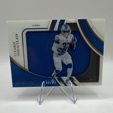 2022 Panini Immaculate- Clearly Immaculate Jerseys D'Andre Swift #CIJ-DSW   #/99 picture