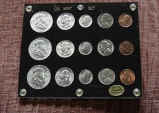 1954 PDS  SILVER MINT  SET UNCIRCULATED-CHOICE TO GEM picture