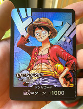 One Piece TCG Japanese Championship 2023 World Finals Luffy DON Card picture
