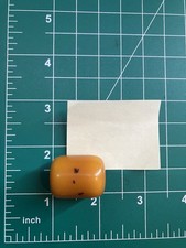 Vintage Amber African Trade Beads Bakelite Phenolic Resin picture