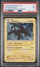 PSA 7 Zekrom 39/116 BW Plasma Freeze Promo Cosmos Holo ⚡️ NEW CERT ⚡️ POP 3 ⚡️ picture