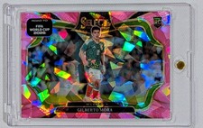 Gilberto Mora Pink Cracked Ice Prizm RC 2026 Select World Cup Field Level Mexico picture