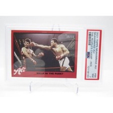 2021 Topps Muhammad Ali People Champ Red Parallel Trading #05/10 PSA 7 Card (T1) picture
