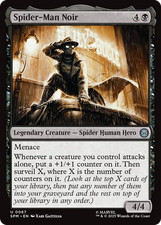 x1 Spider-Man Noir SPM Spider-Man MTG 67 M/NM 1x picture