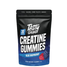 TASTY GAINS Creatine 90 Gummies - 90g of Creatine Monohydrate Blue Raspberry picture