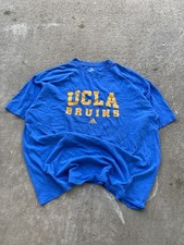 Vintage UCLA Bruins Shirt Mens XL Blue NCAA Football Adidas Champions Made Here picture