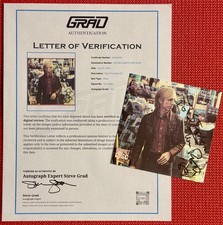GRAD AUTHENTIC signed TOM PETTY auto 