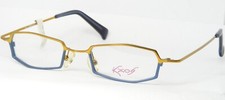 KAOS FIFTY NINE COL.3 GOLD / BLUE EYEGLASSES GLASSES FRAME 46-20-145mm Germany picture