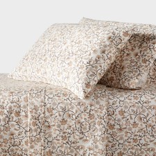 Twin/Twin XL 400 Thread Count Performance Sheet Set Cool Floral - Threshold picture