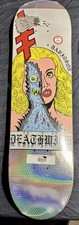 Deathwish Julian Davidson JU Fake Skin Deck Blue Graphic Art Theme Skateboard picture