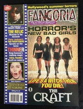 FANGORIA MAGAZINE 153 1996 THE CRAFT THE RELIC STENDHAL SYNDROME UNREAD MINT picture