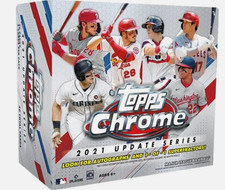 2021 Topps Chrome Update Baseball Mega Box SEALED picture
