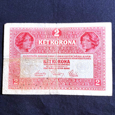 1917 Republic of Germany-Austria 2 Ketkorona P50+1919 Deutschösterreich Stamp ** picture