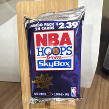 SkyBox NBA Hoops from SkyBox 1994-95 Jumbo Pack 24 Cards Basketball picture