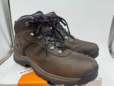 Timberland Flume Waterproof Hiking Boots Men's Brown Lace Up Outdoor - 13 WIDE picture