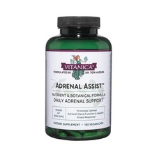 Vitanica Adrenal Assist, Adrenal Support, Vegan, 180 Capsules picture