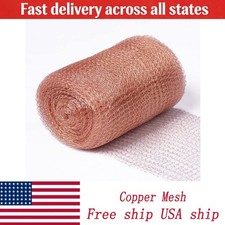 5inch x 32feet Rustproof Copper Mesh Roll - Rodent & Pest Prevention picture